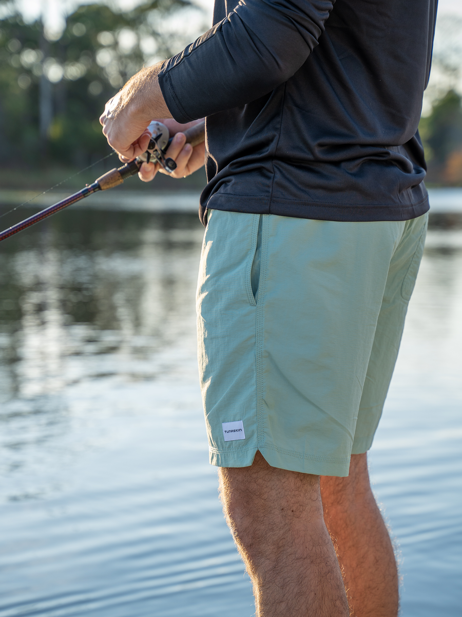 Surf Short | Mint – Tunaskin Aquatic Apparel