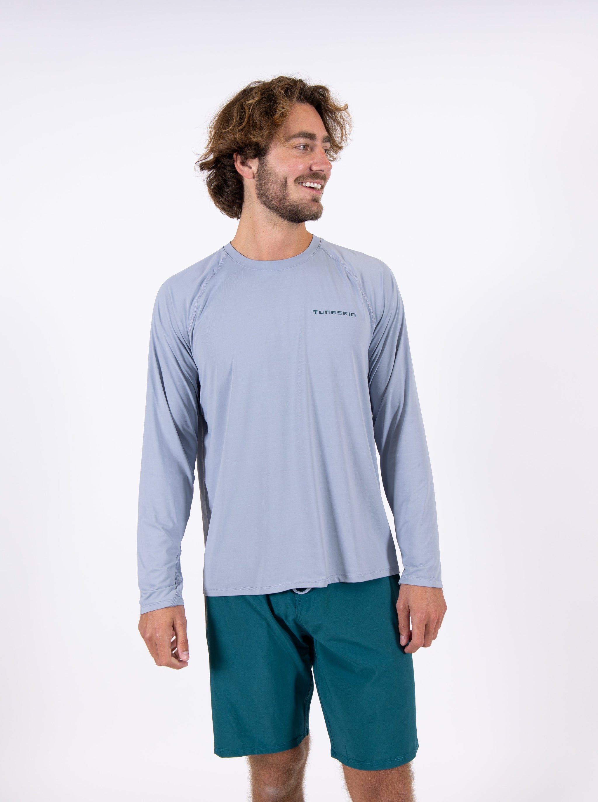 Ahi Breeze Long Sleeve | Storm Cloud Grey – Tunaskin Aquatic
